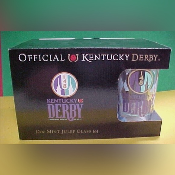 Official Kentucky Derby Mint Julep Glasses - Picture 11 of 11